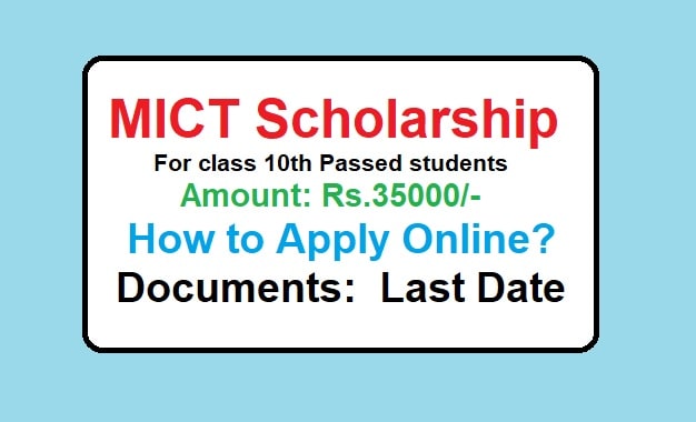 mict scholarship